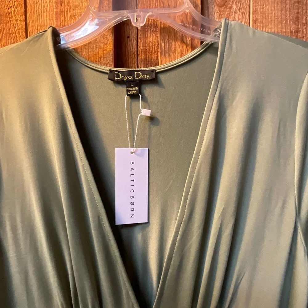 Baltic Born Sage Green Maxi Dress - Picture 5 of 6
